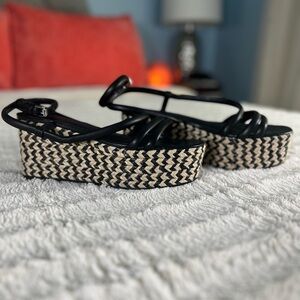 Rebecca Minkoff Josefia Espadrille Wedge Platform Sandals NEW